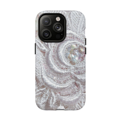 Protective Magnetic Phone Case – Lace Veil