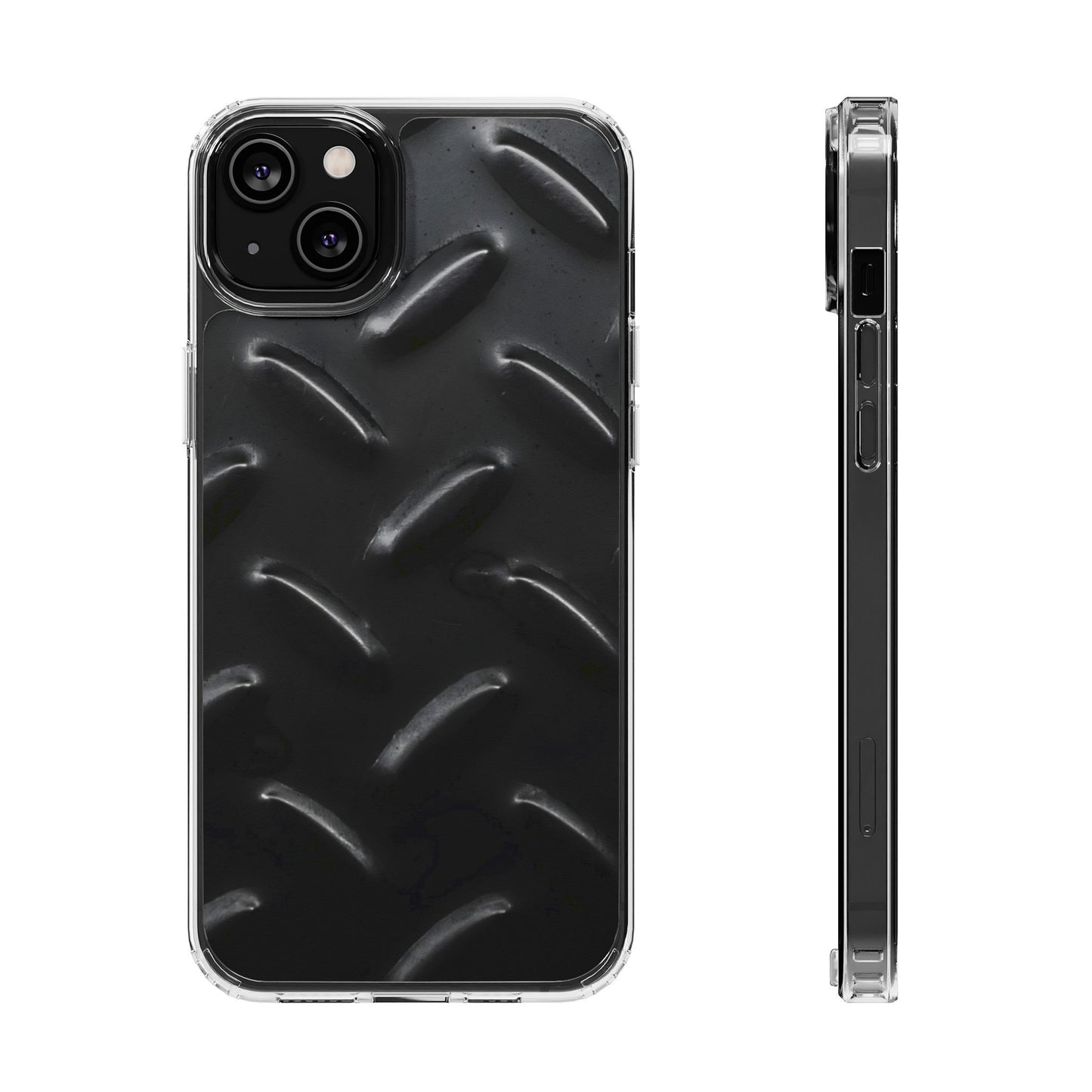 Clear Phone Case – Blackout Plate