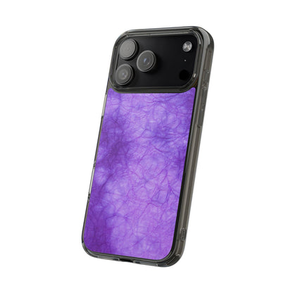Clear Phone Case – Neon Dusk