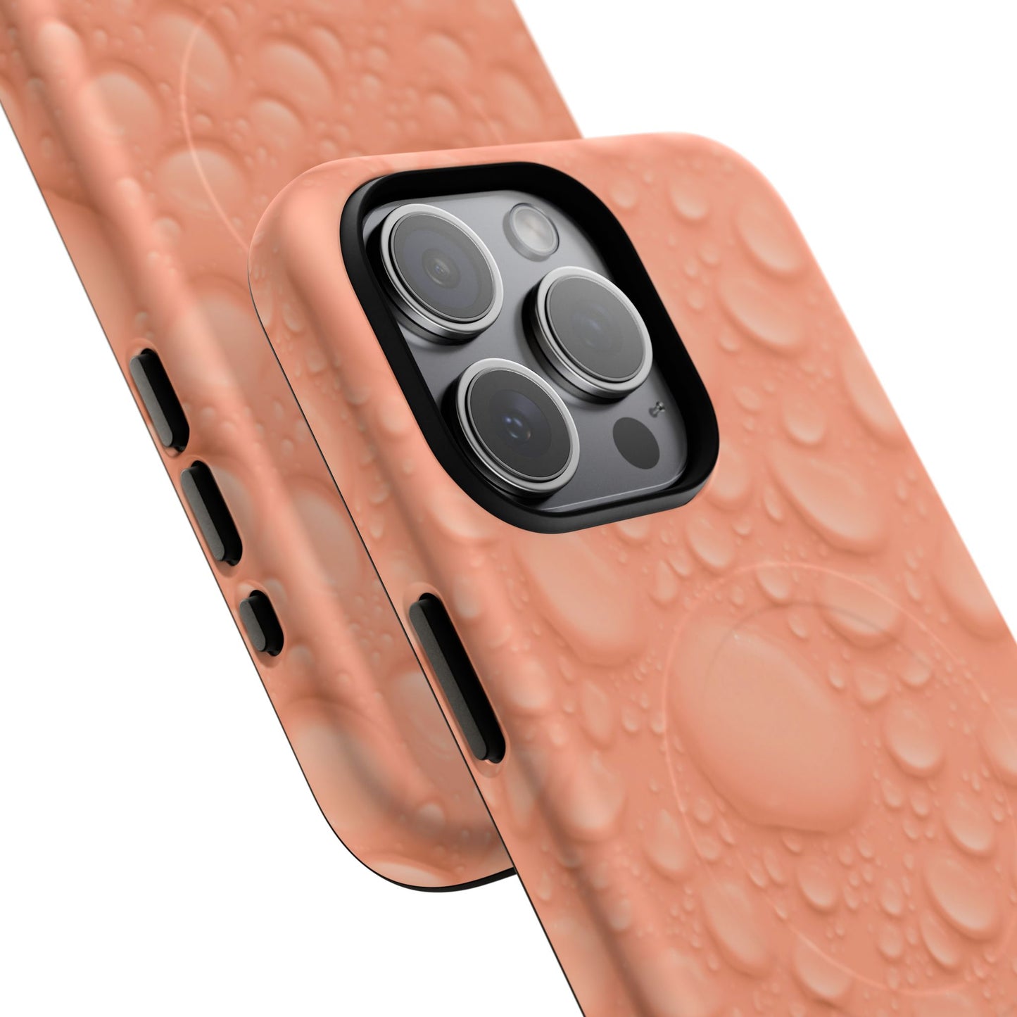 Protective Magnetic Phone Case – Apricot Rain