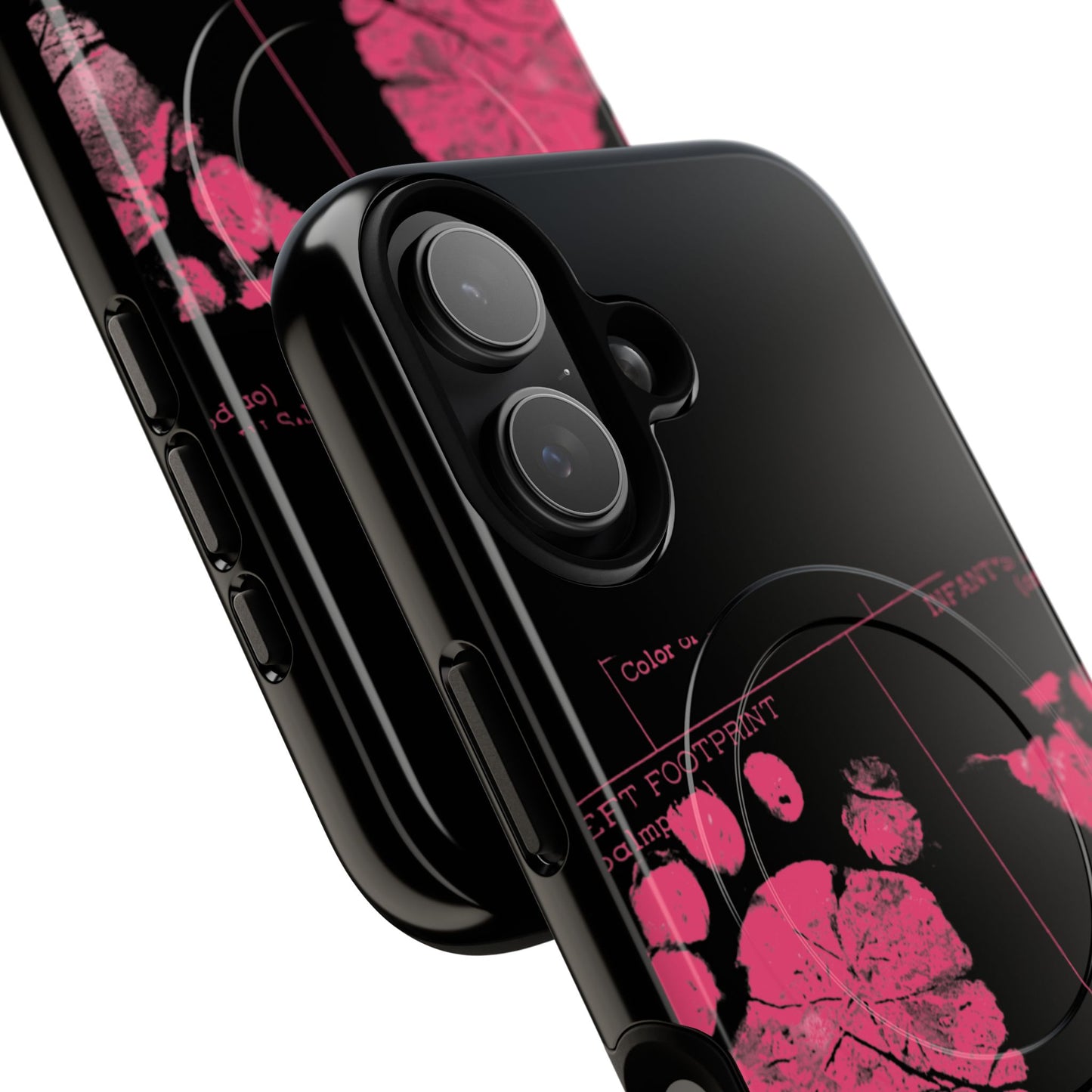 Protective Magnetic Phone Case – Mom’s Little Pink Footprints