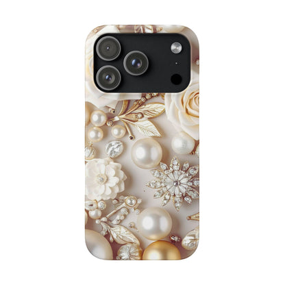 Snap Phone Case – Ivory Opulence
