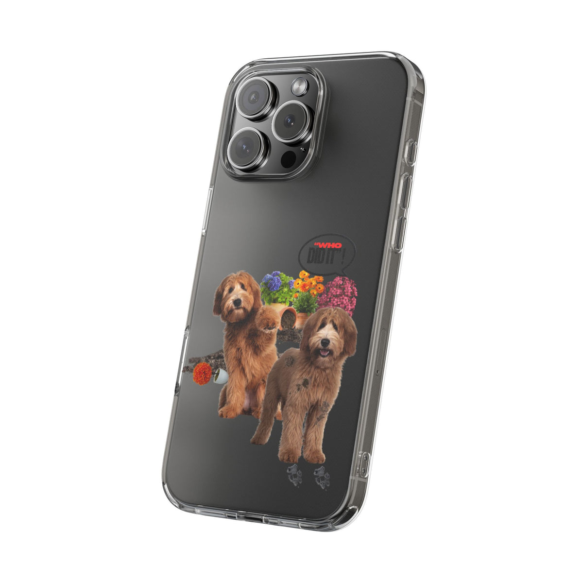 Clear Phone Case – Wasn’t Me – Compatible with iPhone 13–17 & Samsung Galaxy S25–S26 Series