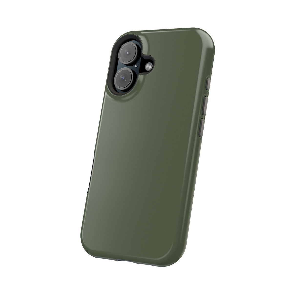 Wireless-Charging Compatible Case – Cabin Green – Compatible with iPhone 13–17 & Samsung Galaxy S25–S26 Series