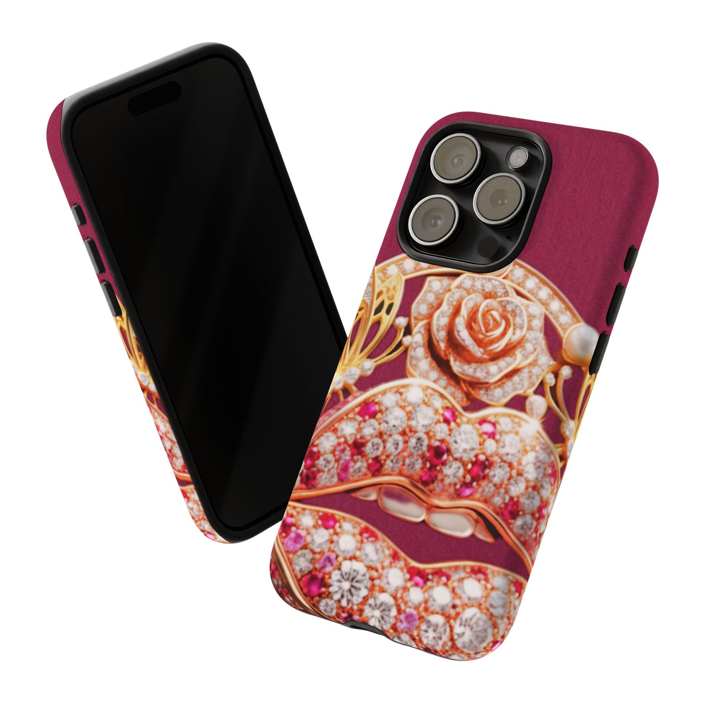 Protective Phone Case – Kiss of Gold