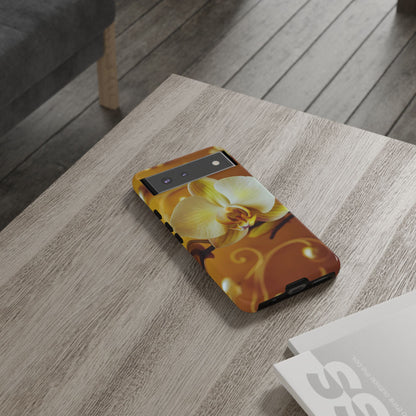 Protective Phone Case – Amber Orchid
