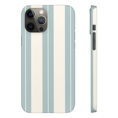 Snap Phone Case – Coastal Stripe