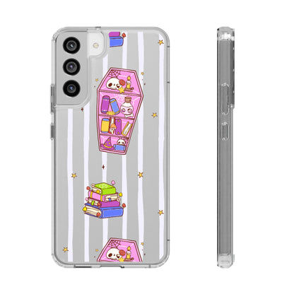 Clear Phone Case – Booked to Death