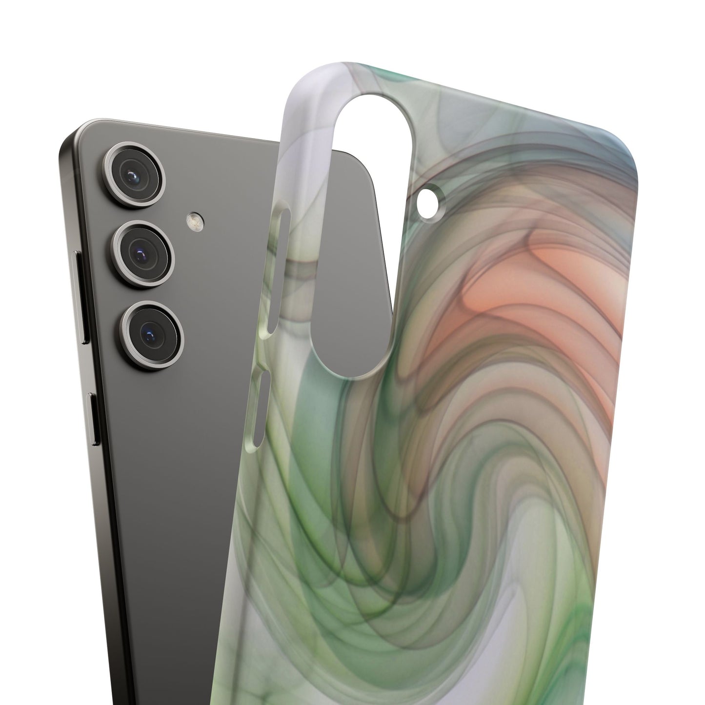 Snap Phone Case – Marble Flow