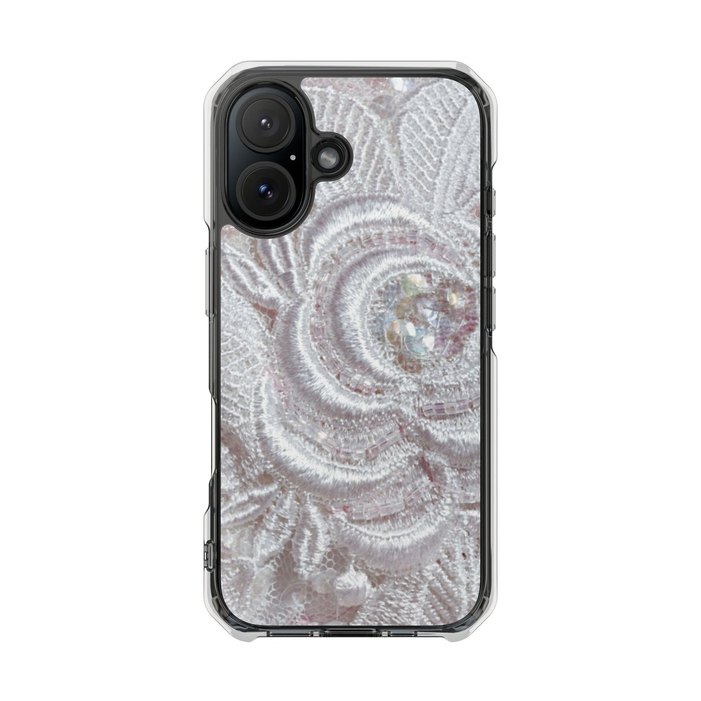 Clear Magnetic Phone Case – Lace Veil