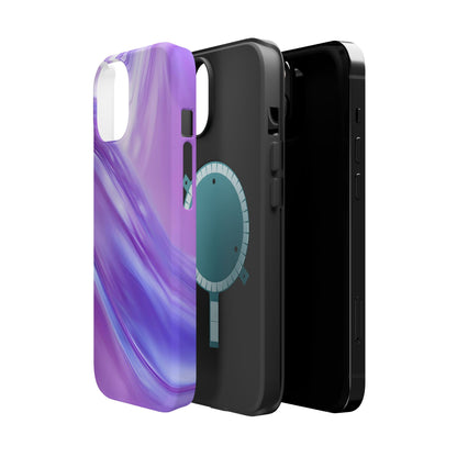 Wireless-Charging Compatible Case – Lavender Wave