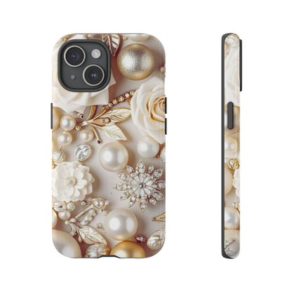 Protective Phone Case – Ivory Opulence