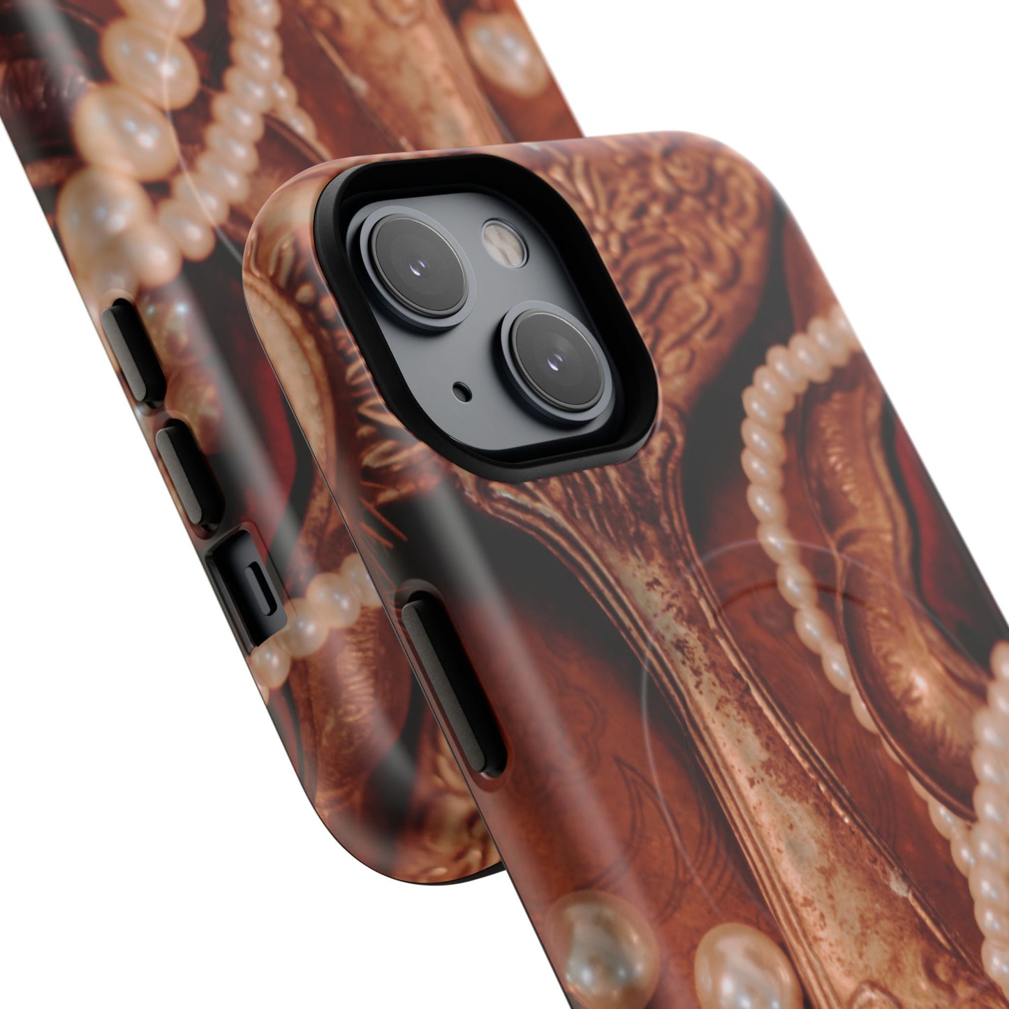 Protective Magnetic Phone Case – Bronze Vanity