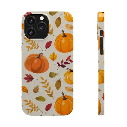 Slim Phone Case – Falling for Pumpkin