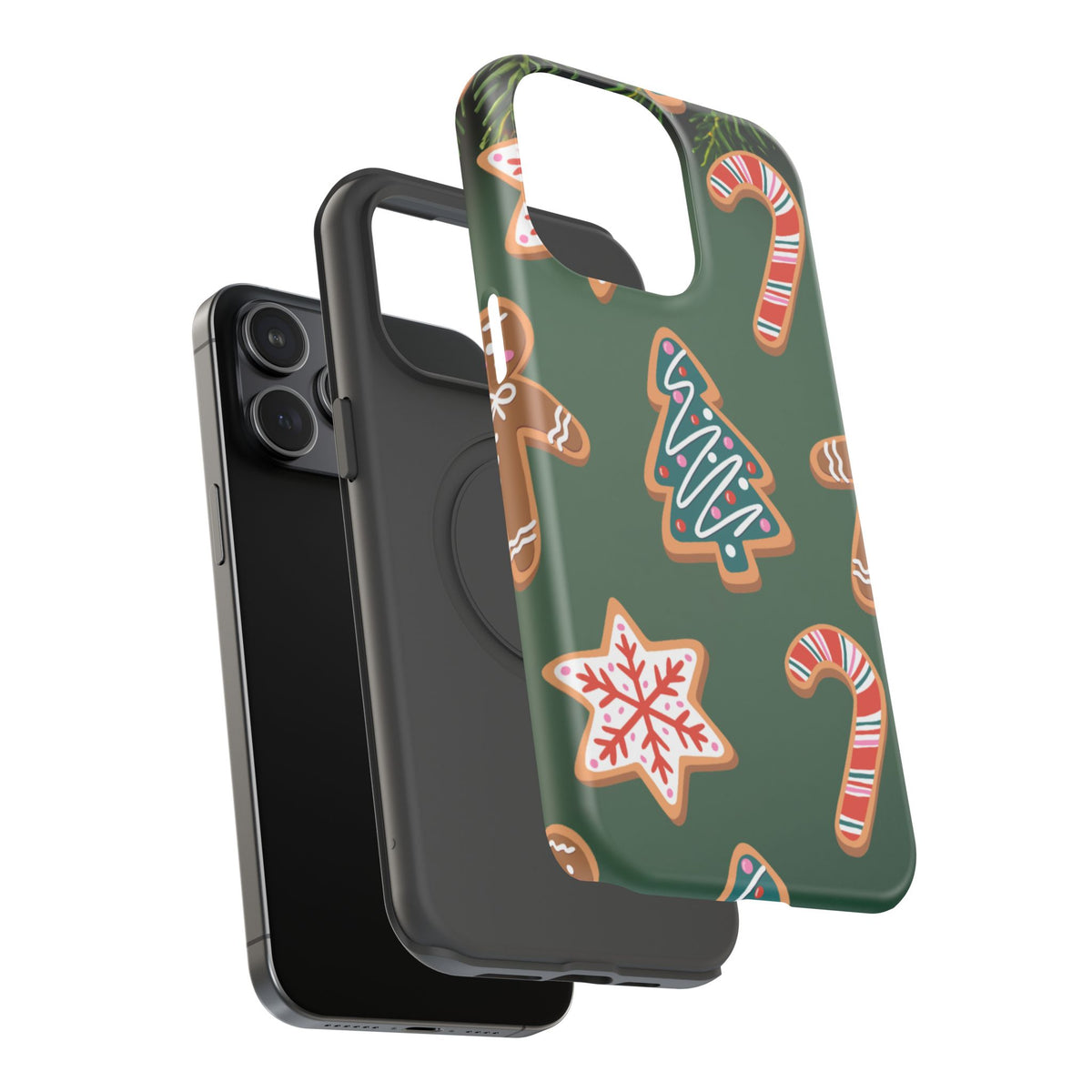 Impact-Resistant Phone Case – Cookie Season – Compatible with iPhone 11–17 & Samsung Galaxy S22–S26 Series
