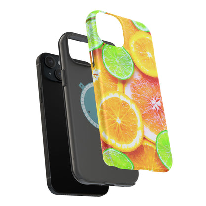 Wireless-Charging Compatible Phone Case – Sunkissed Citrus
