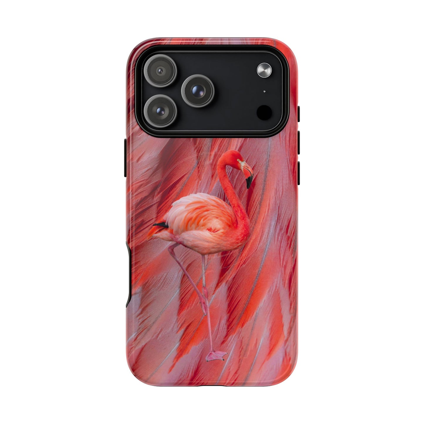 Protective Magnetic Phone Case – Scarlet Plume