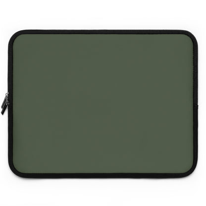 Neoprene Laptop Sleeve – Cabin Green