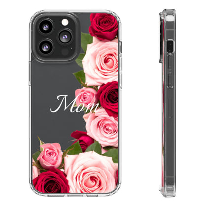Clear Phone Case – Mom’s Rose Bouquet