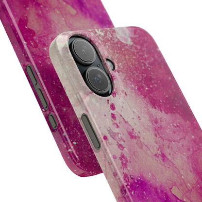 Slim Phone Case – Spilled Wine