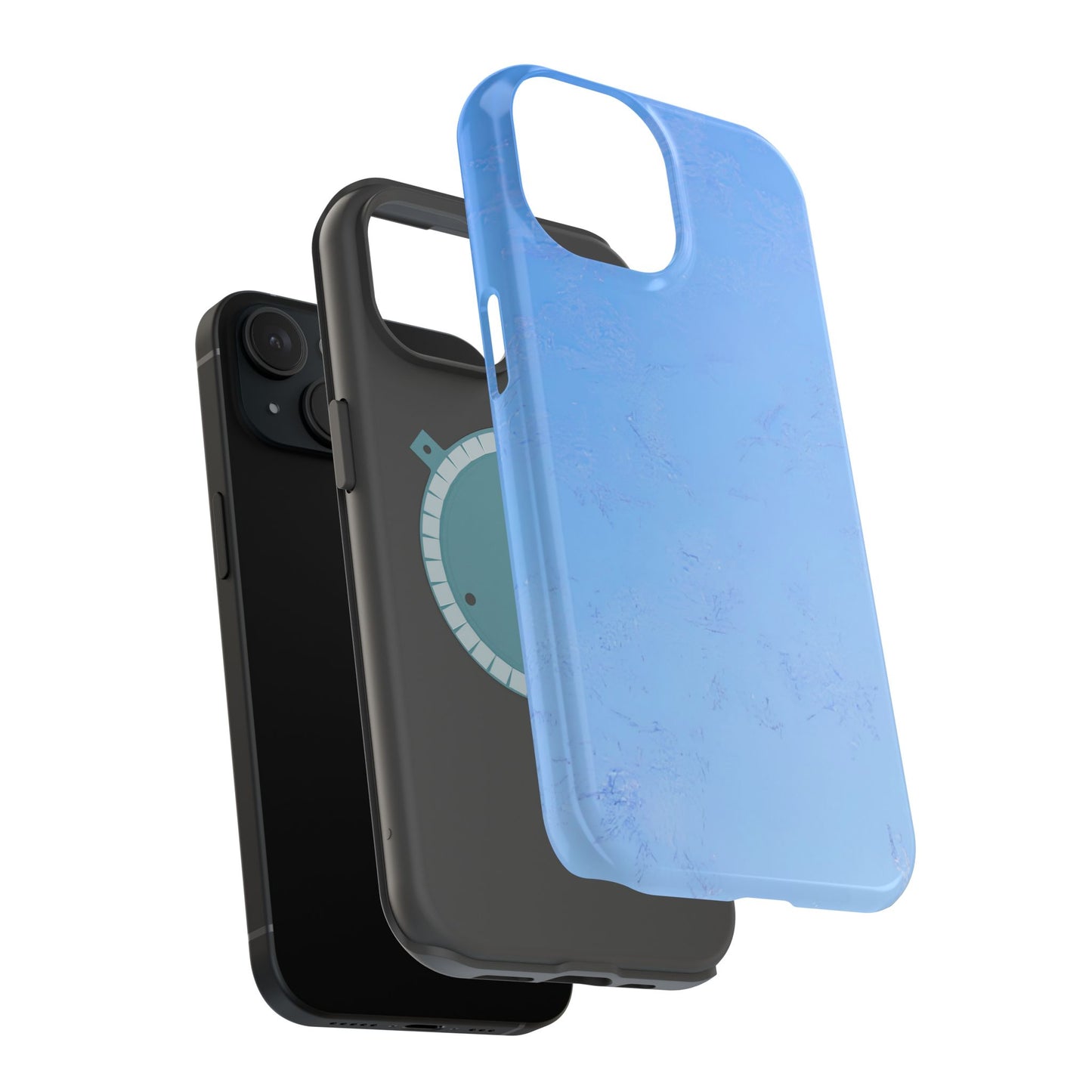 Wireless-Charging Compatible Case – Azure Fade