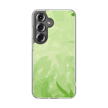 Clear Phone Case – Leaf Echo