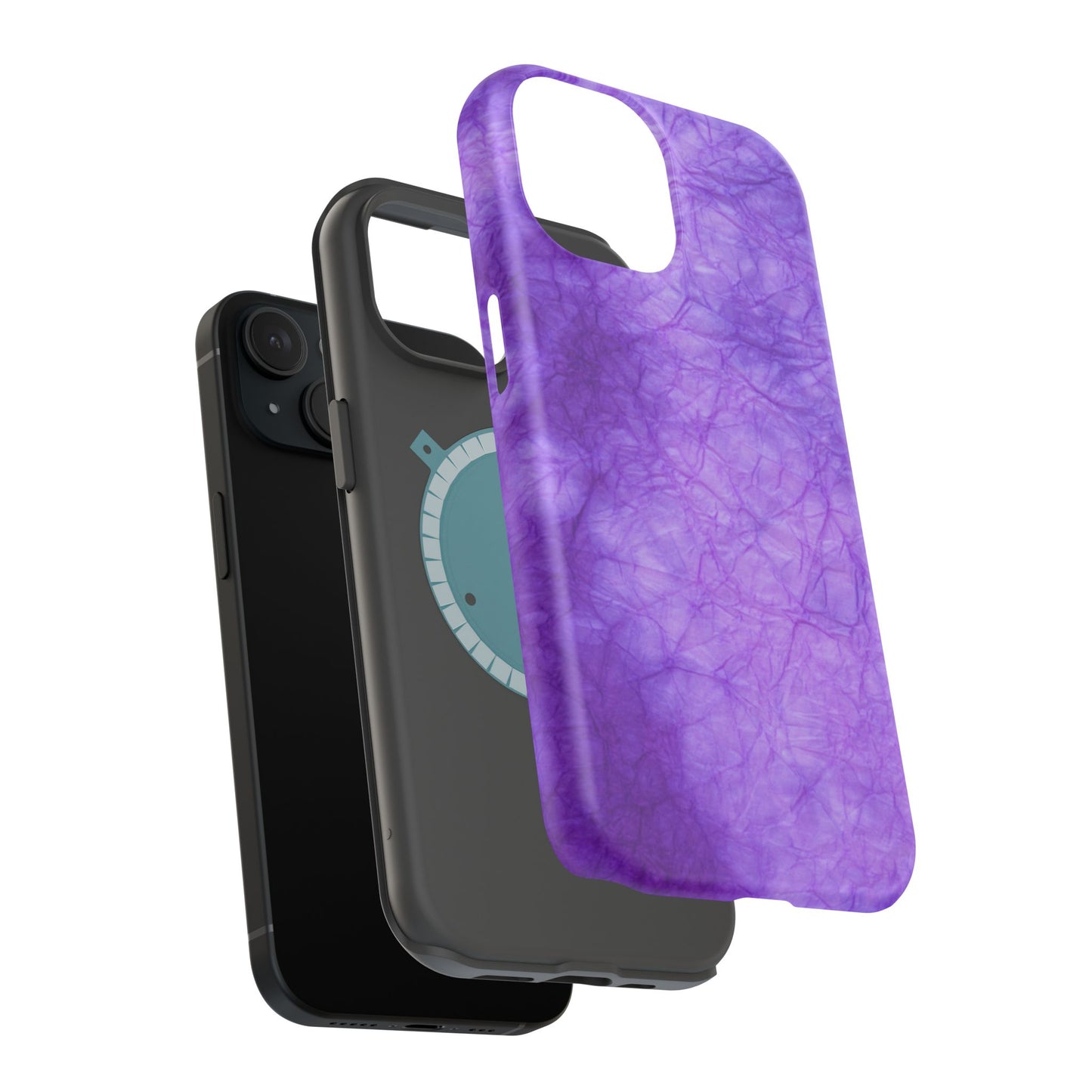 Wireless-Charging Compatible Case – Neon Dusk