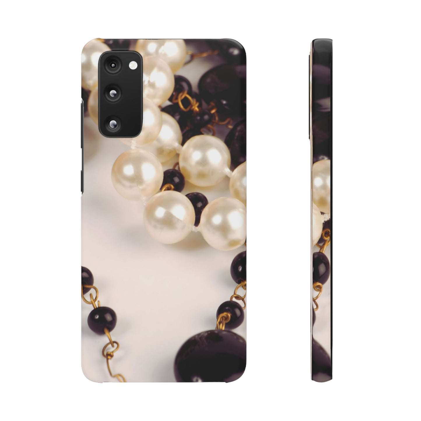 Snap Phone Case – Noir Pearl