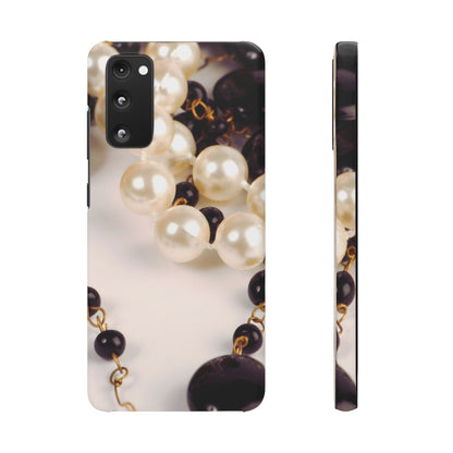 Snap Phone Case – Noir Pearl