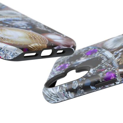 Wireless-Charging Compatible Case – Chrome Jewel