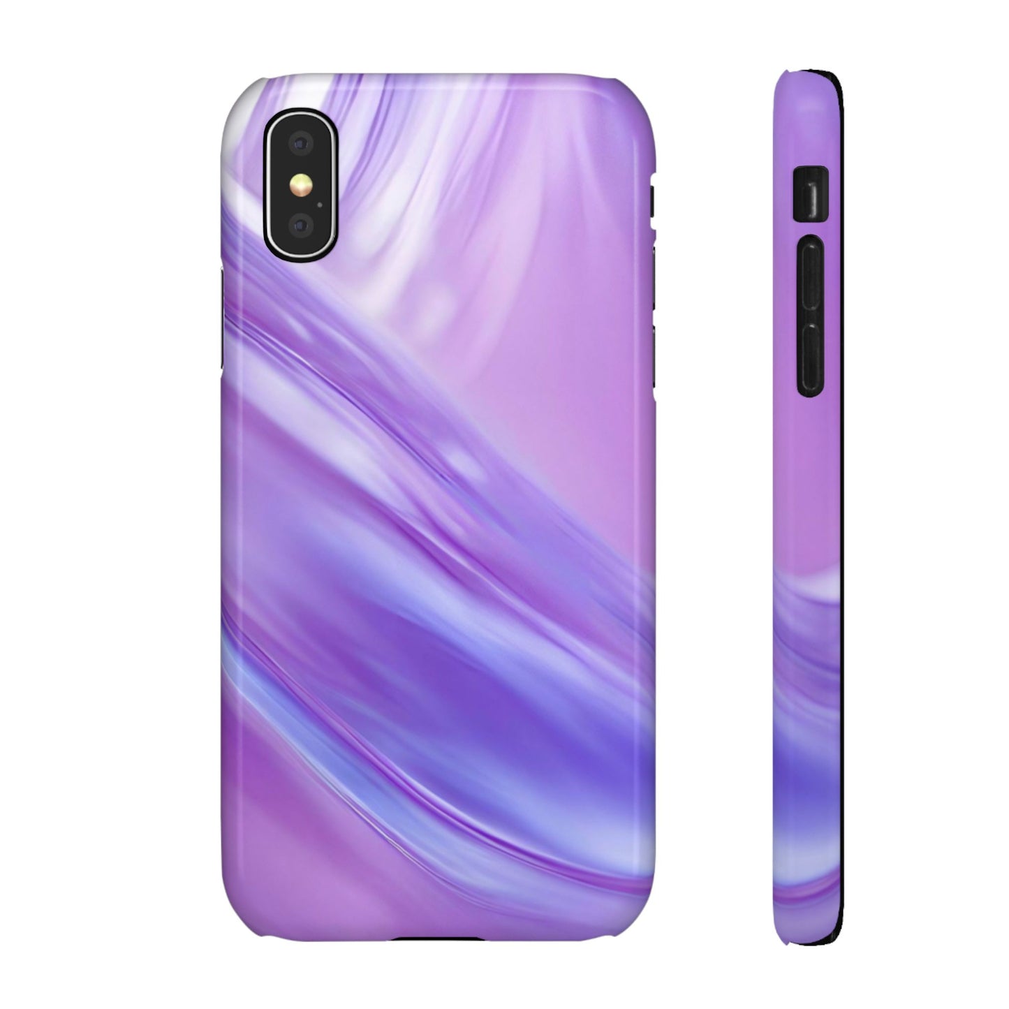 Snap Phone Case – Lavender Wave