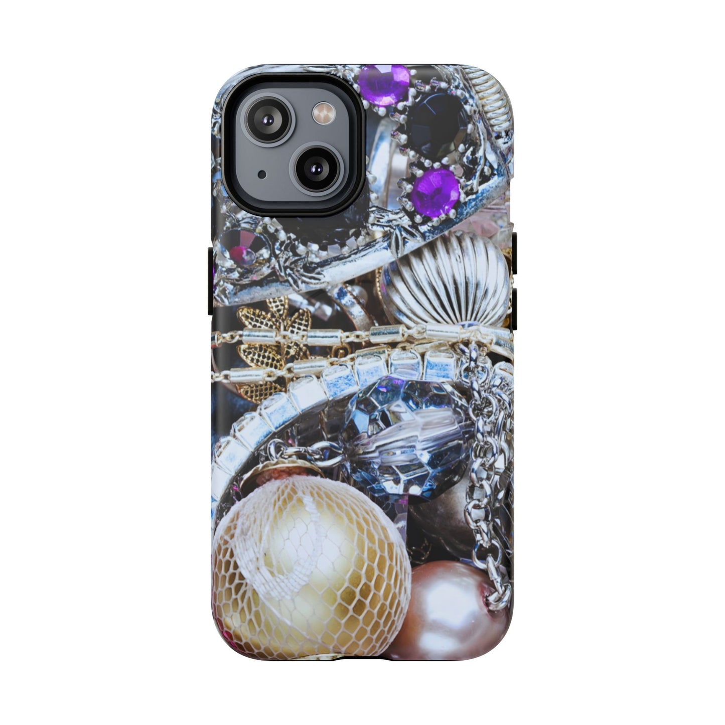 Protective Magnetic Phone Case – Chrome Jewel