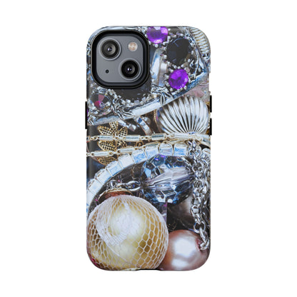 Protective Magnetic Phone Case – Chrome Jewel