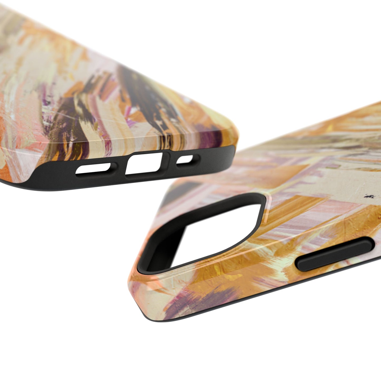 Impact-Resistant Phone Case – Brush & Bronze