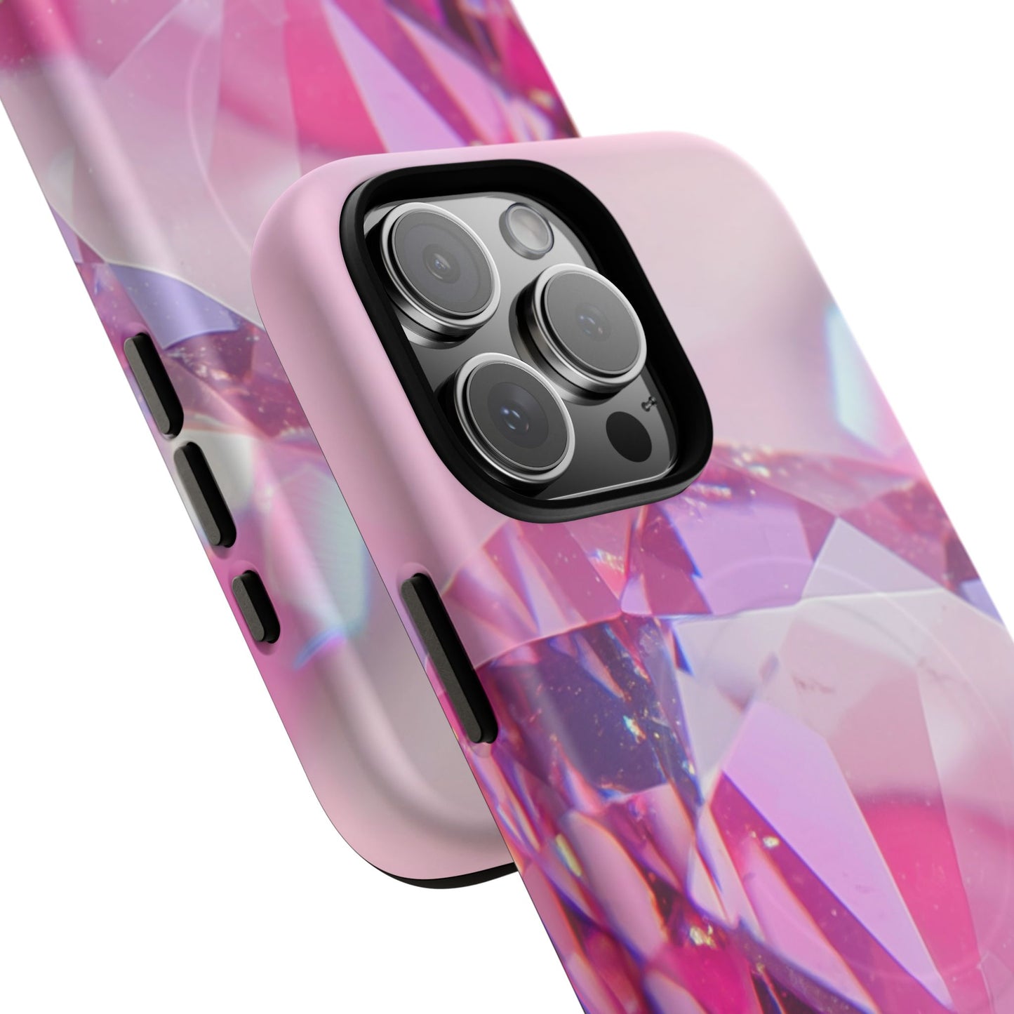 Protective Magnetic Phone Case – Pink Ice