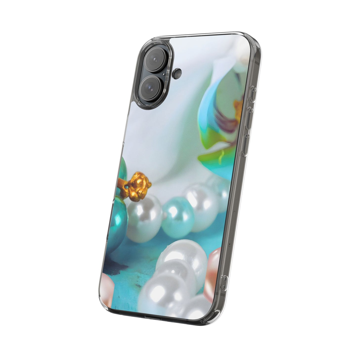 Clear Phone Case – Mermaid's Pearl