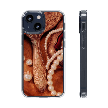 Clear Phone Case – Bronze Vanity
