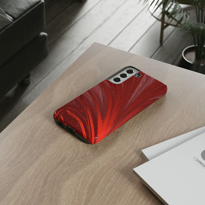 Protective Phone Case – Crimson Current
