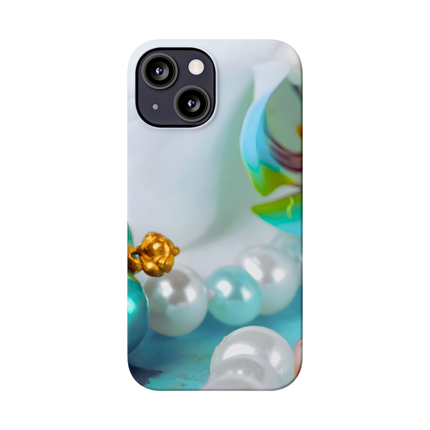 Slim Phone Case – Mermaid's Pearl