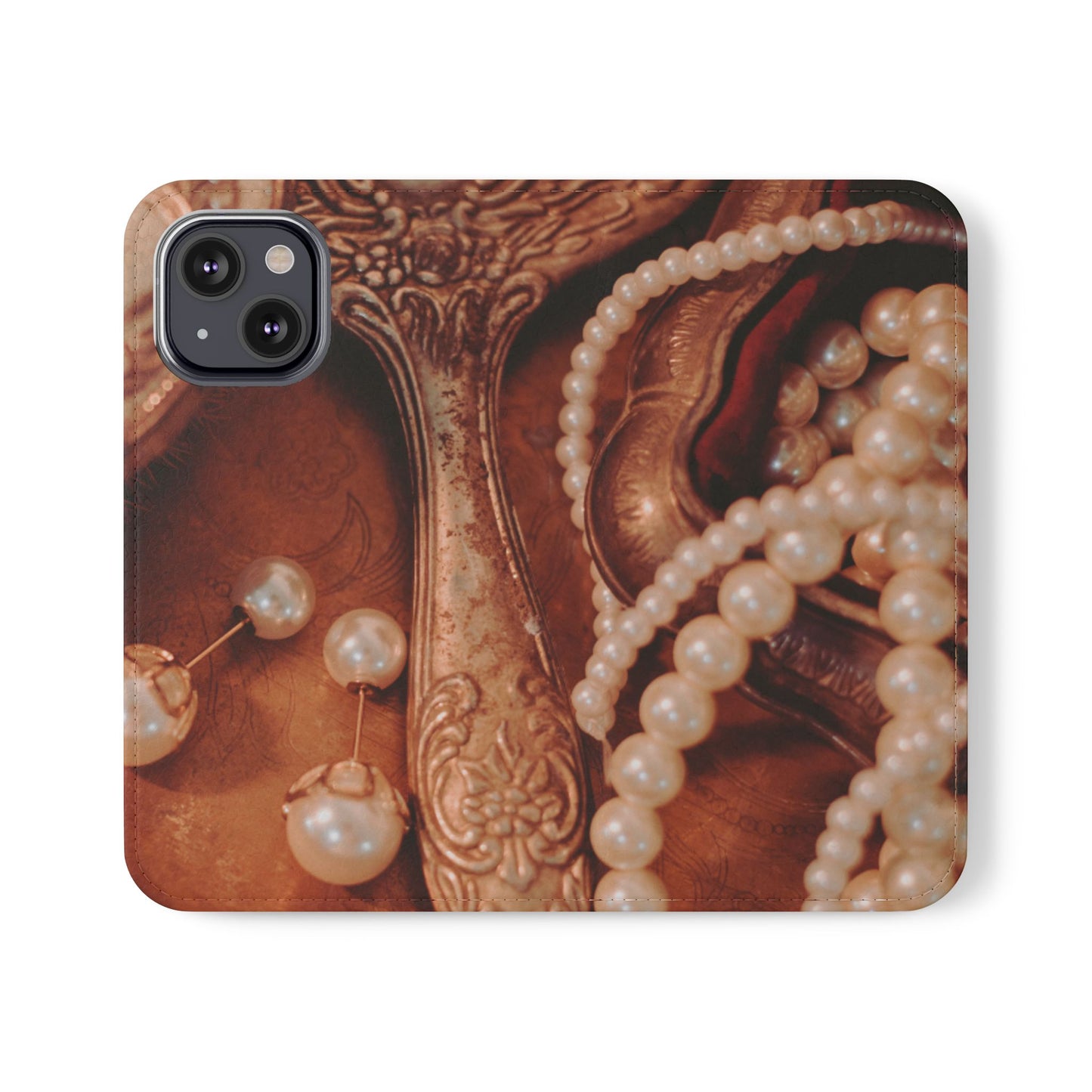 Flip Case – Bronze Vanity