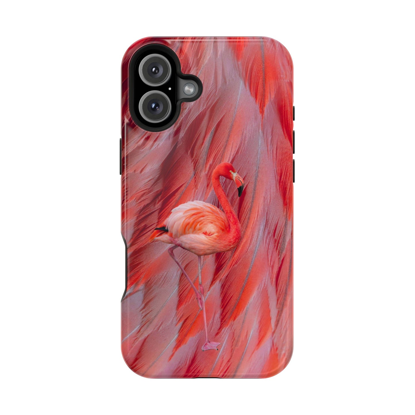 Wireless-Charging Compatible Case – Scarlet Plume