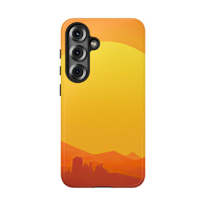 Protective Phone Case – Desert Sunrise
