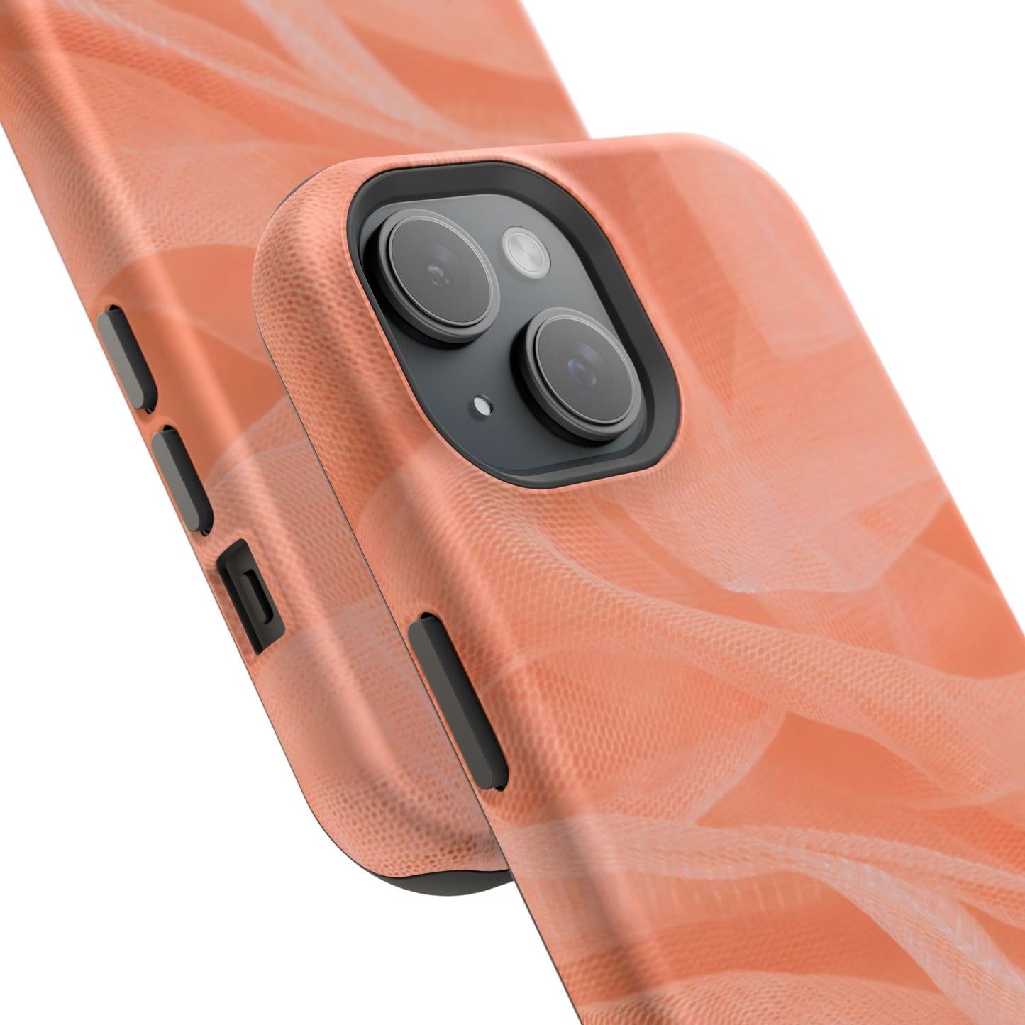 Wireless-Charging Compatible Case – Coral Veil