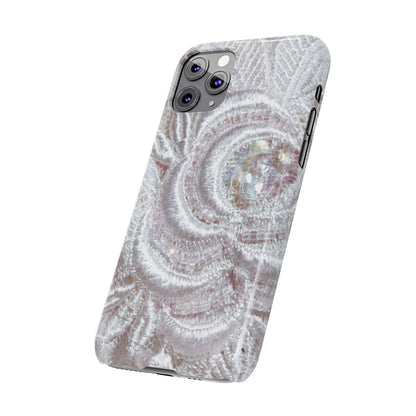 Slim Phone Case – Lace Veil