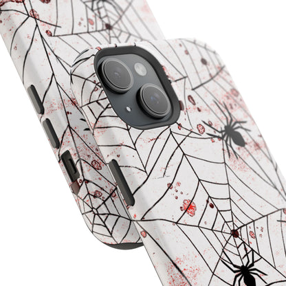 Impact-Resistant Phone Case – Blood Web