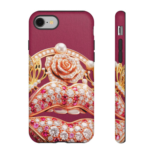 Protective Phone Case – Kiss of Gold