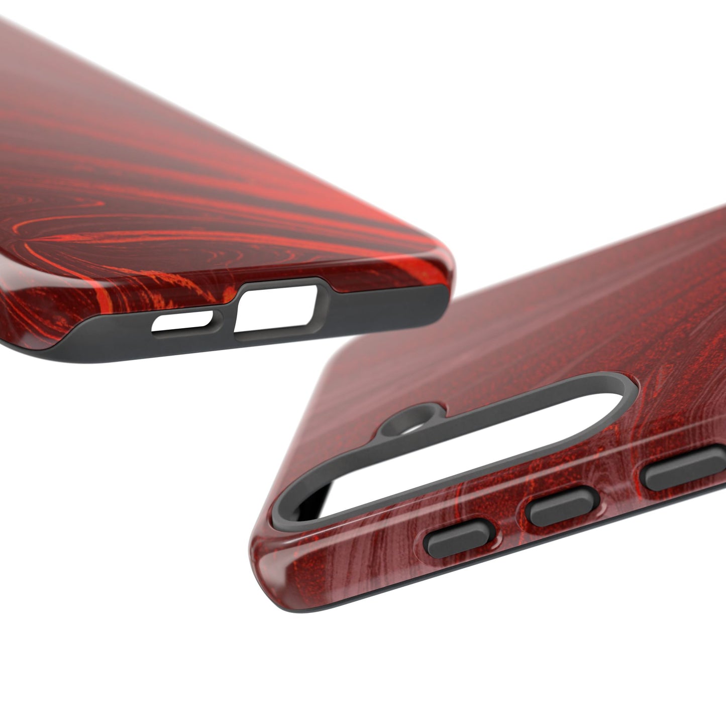 Protective Phone Case – Crimson Current
