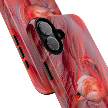 Protective Magnetic Phone Case – Scarlet Plume