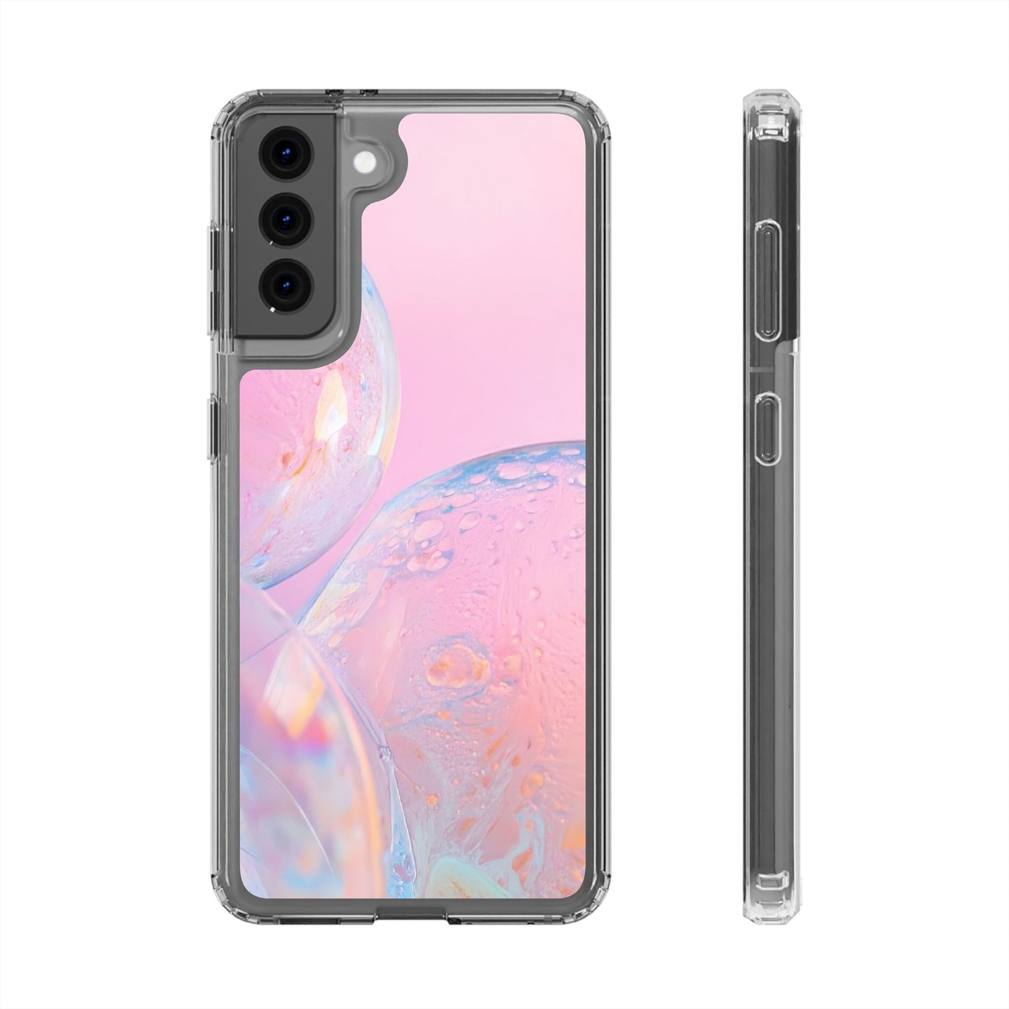 Clear Phone Case – Sugar Bubbles