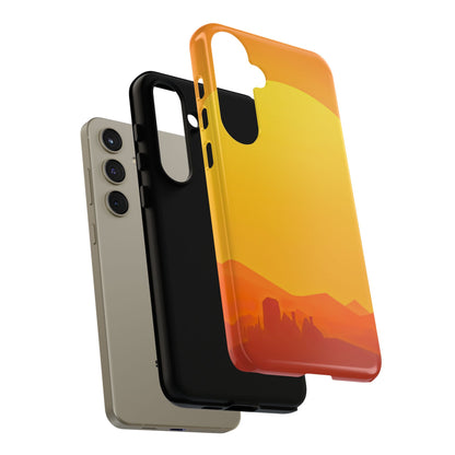 Protective Phone Case – Desert Sunrise
